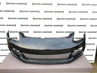 Porsche Panamera 971 2016-2018 Front Bumper In Black Genuine [p55]