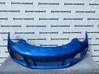 Porsche Carrera 4 911 Gts Areo 991 2012-2016 Front Bumper In Blue Genuine [p403]