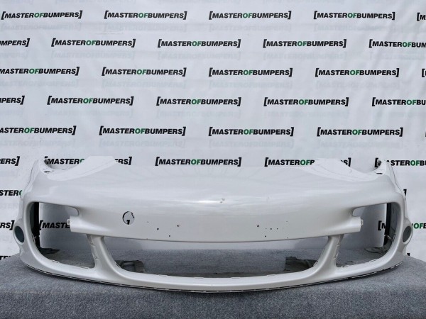 Porsche 997 911 Turbo Turbo S 2006-2012 Front Bumper White Genuine [p649]