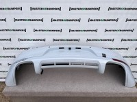 Porsche Macan S Gts 2015-2018 Rear Bumper White 4 Pdc W/diffuser Genuine [p126]