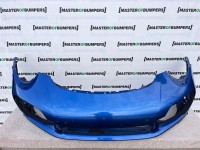 Porsche 991 Turbo S 2013-2016 Front Bumper Blue Genuine [p756]