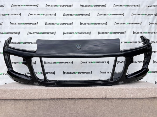 Porsche Cayenne Gts Face Lift Mk1 2007-2010 Front Bumper Black Genuine [p845]