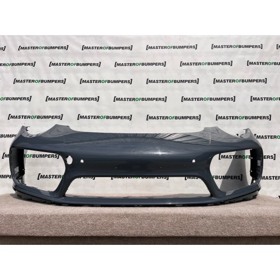 Porsche Carrera Turbo S 991.2 2016-2019 Front Bumper Pdc Genuine [p124]