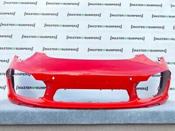 Porsche Carrera S 4s 991 2012-2015 Front Bumper In Red Genuine [p350]