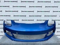 Porsche Panamera 4s E Hybrid Pdk 2017-2021 Front Bumper In Blue Genuine [p369]