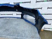 Porsche Panamera 4s E Hybrid Pdk 2017-2021 Front Bumper In Blue Genuine [p369]