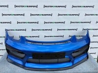 Porsche Cayman Gt4 Rs 981 2015-2019 Front Bumper In Blue Genuine [p373]