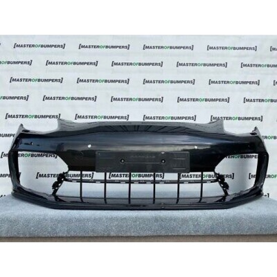 Porsche Panamera Turbo 4s E-hybryd 2018-2021 Front Bumper In Blac Genuine [p426]