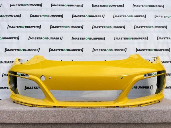 Porsche 911 Carrera S 4s C2 C4 991 2016-2018 Front Bumper 4 Pdc Genuine [p771]