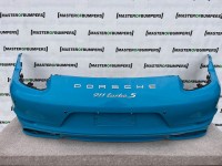 Porsche 911 Turbo S 991 Lift 2016-2018 Rear Bumper 4 Pdc Genuine [p257]