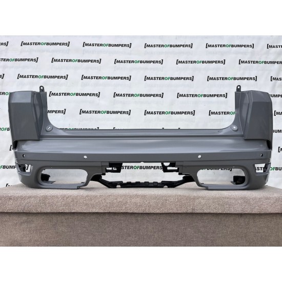 Range Rover Sport Svr Lift 2018-2022 Rear Bumper In Primer 6 Pdc Genuine [p135]