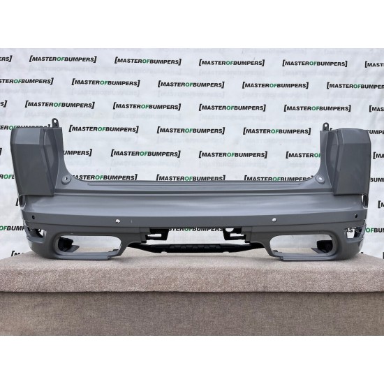 Range Rover Sport Svr Lift 2018-2022 Rear Bumper In Primer 6 Pdc Genuine [p122]