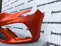 Renault Clio Rs Line Mk5 2019-on Front Bumper In Red Genuine [r399]