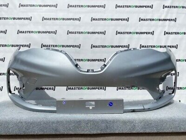 Renault Zoe Gt Line 2019-on Front Bumper In Silver Genuine [r404]