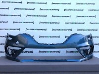 Renault Megane 2016-2018 Front Bumper In Blue Genuine [r144]