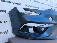 Renault Megane 2016-2018 Front Bumper In Blue Genuine [r144]