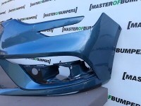 Renault Megane 2016-2018 Front Bumper In Blue Genuine [r144]