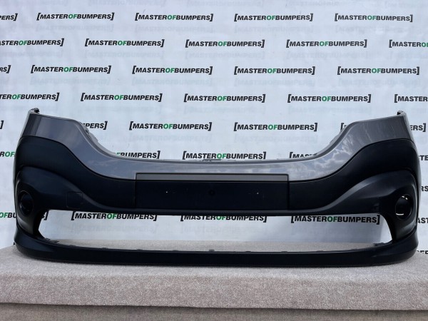 Renault Trafic Se Van Sl27 2015-2020 Front Bumper Grey Genuine [r601]