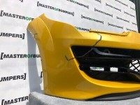 Renault Megane Rs Mk3 2014-2016 Front Bumper In Yellow Genuine [r392]