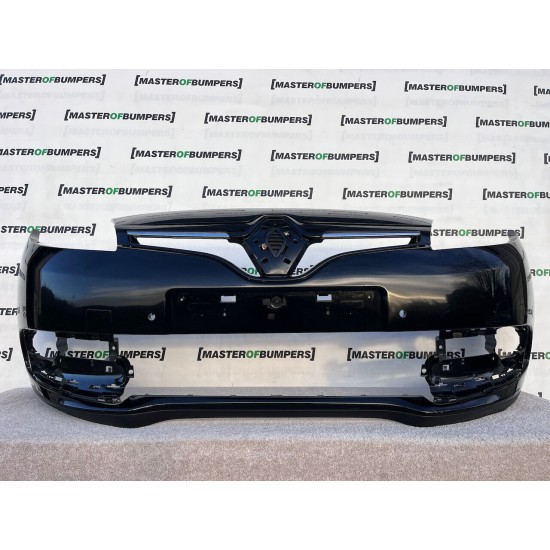 Renault Scenic Dynamique Tom Tom Mpv 2012-2016 Front Bumper 4 Pdc Genuine [r613]