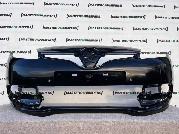 Renault Scenic Dynamique Tom Tom Mpv 2012-2016 Front Bumper 4 Pdc Genuine [r613]