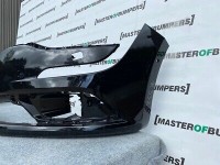 Renault Talisman 2016-2019 Front Bumper In Black Jets And 6 X Pdc Genuine [r332]