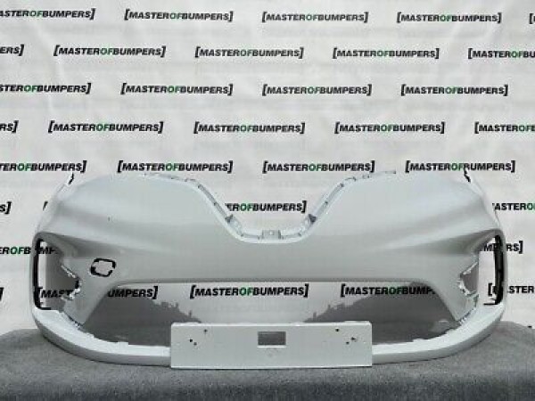 Renault Zoe Gt Line 2019-on Front Bumper In White Genuine [r383]