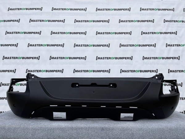 Renault Kadjar Dynamique S 2015-2018 Rear Bumper Textured 4 Pdc Genuine [4c]