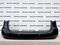 Seat Ibiza Estate Mk4 2008-2014 Rear Bumper Black 4 Pdc Genuine [v343]