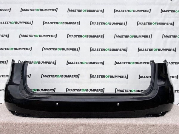 Seat Ibiza Estate Mk4 2008-2014 Rear Bumper Black 4 Pdc Genuine [v343]