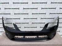 Seat Leon Fr Mk3 Hatchback 2013-2016 Front Bumper 4 Pdc + Jets Genuine [o481]