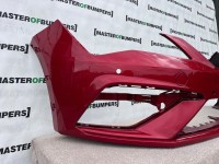 Seat Leon Fr Mk3 Face Lift 2016-2019 Front Bumper 4 Pdc No Jets Genuine [o482]