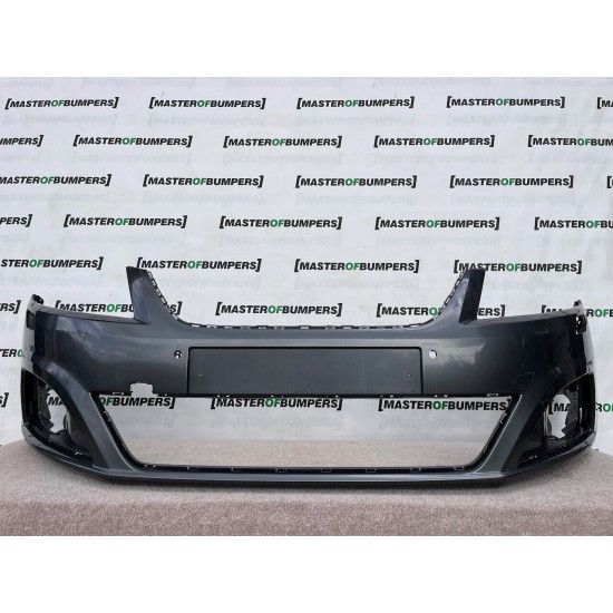 Seat Alhambra Cr Ecomotive Mpv 2012-2020 Front Bumper 4 Pdc +jets Genuine [o492]