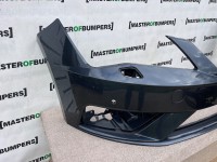 Seat Leon Se Mk3 Hatchback 2017-2020 Front Bumper 4 Pdc + Jets Genuine [o504]