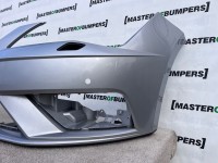 Seat Leon Se Mk3 Hatchback 2017-2020 Front Bumper 4 Pdc + Jets Genuine [o534]