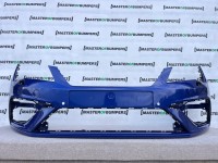 Seat Leon Fr Mk3 Face Lift 2016-2019 Front Bumper 4 Pdc + Jets Genuine [o535]