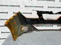 Seat Ibiza Mk4 2009-2011 Front Bumper In Orange Genuine [o244]