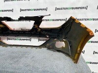 Seat Ibiza Mk4 2009-2011 Front Bumper In Orange Genuine [o244]