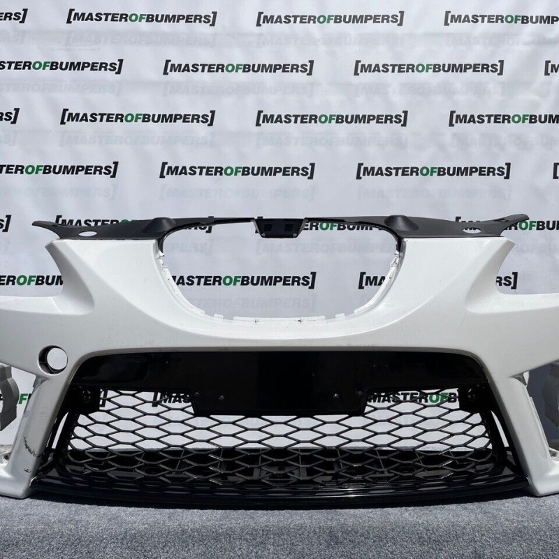 Seat Leon Fr Mk2 2005-2008 Front Bumper White No Pdc + Jets Genuine [o297]