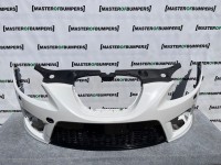 Seat Leon Fr Mk2 2005-2008 Front Bumper White No Pdc + Jets Genuine [o297]