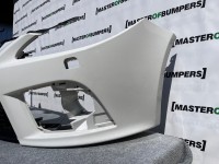 Seat Leon Fr Mk2 2005-2008 Front Bumper White No Pdc + Jets Genuine [o297]