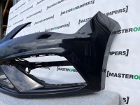 Seat Leon Fr Mk3 Face Lifting 2016-2019 Front Bumper No Pdc + Jet Genuine [o334]