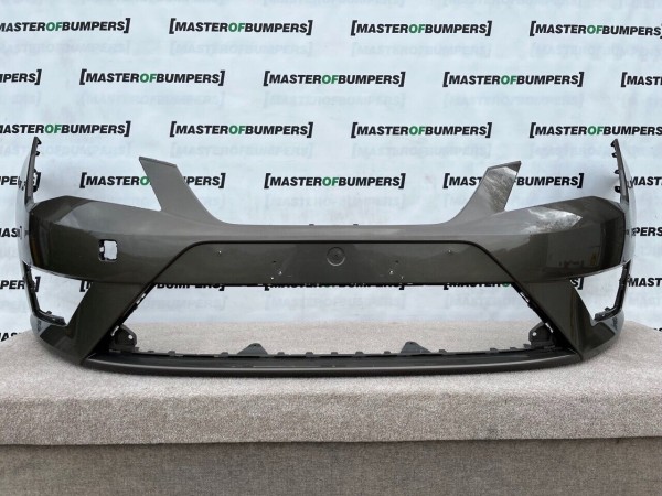 Seat Leon Fr Mk3 Pre-facelift 2013-16 Front Bumper No Pdc No Jets Genuine [o466]