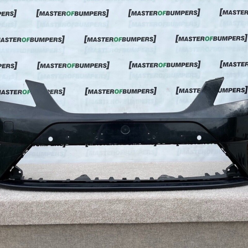 Seat Leon Fr Mk3 Pre-facelift 2013-16 Front Bumper 4 Pdc + Jets Genuine [o471]