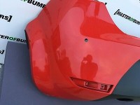 Seat Leon Fr 2009-2012 Rear Bumper In Red Genuine [o41]