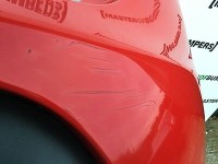 Seat Leon Fr 2009-2012 Rear Bumper In Red Genuine [o41]