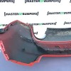 Seat Leon Fr 2009-2012 Rear Bumper In Red Genuine [o41]