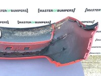 Seat Leon Fr 2009-2012 Rear Bumper In Red Genuine [o41]