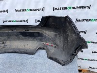 Seat Leon Se Mk2 Lift 2009-2012 Rear Bumper Black No Pdc Genuine [o302]