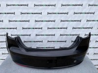 Seat Leon Se Mk2 Lift 2009-2012 Rear Bumper Black No Pdc Genuine [o302]